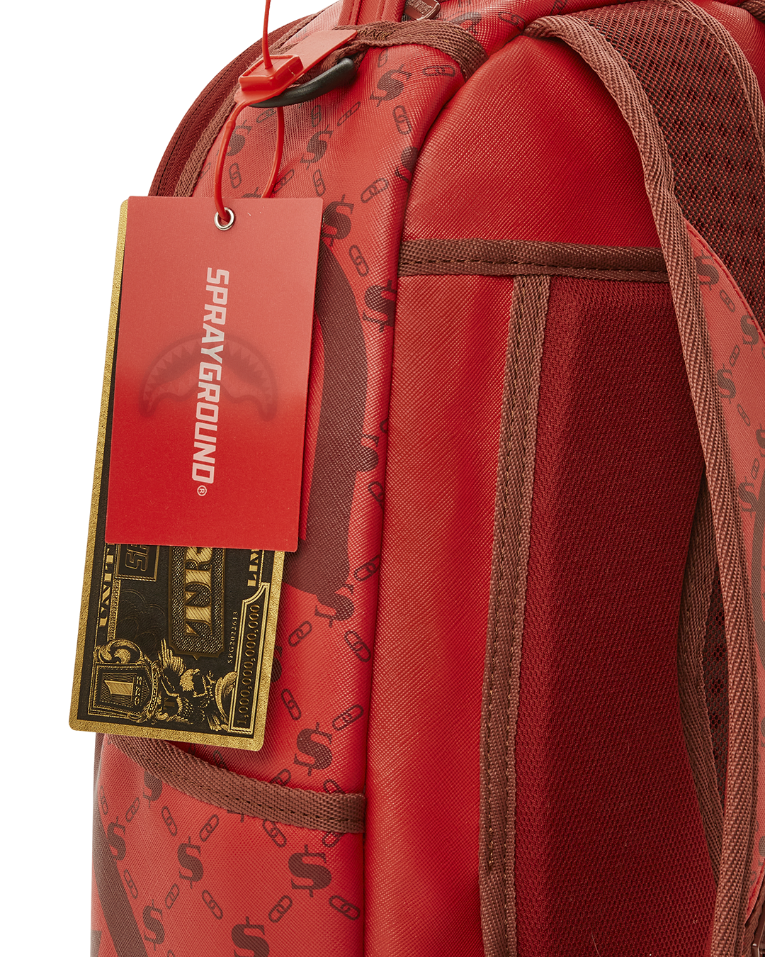 MONEY PATTERN BRICK BACKPACK (DLXV)