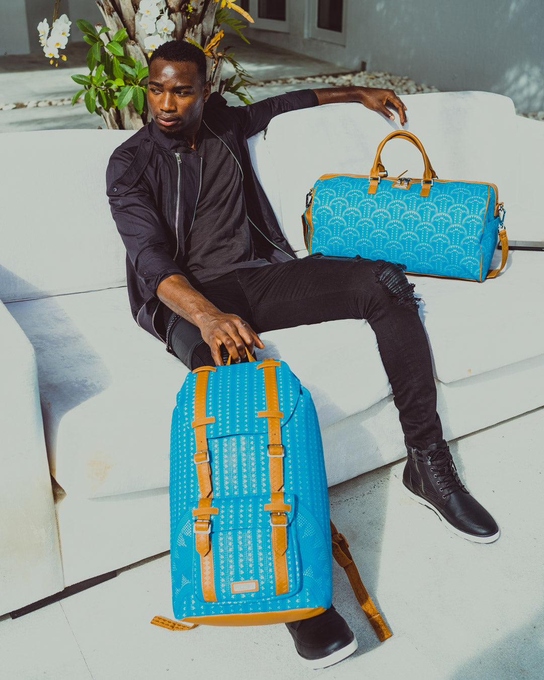 ILLUCHAINS TURQ HILLS BACKPACK