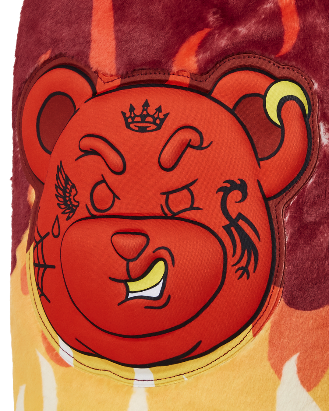 DIABLO COZY VELOUR FUR BACKPACK